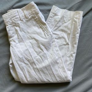 White Banana Republic Capris